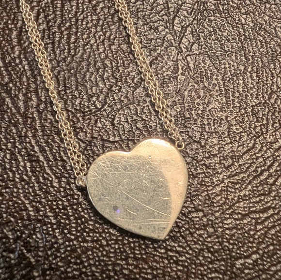 Tiffany & Co. Silver Heart Necklace - Picture 3 of 5